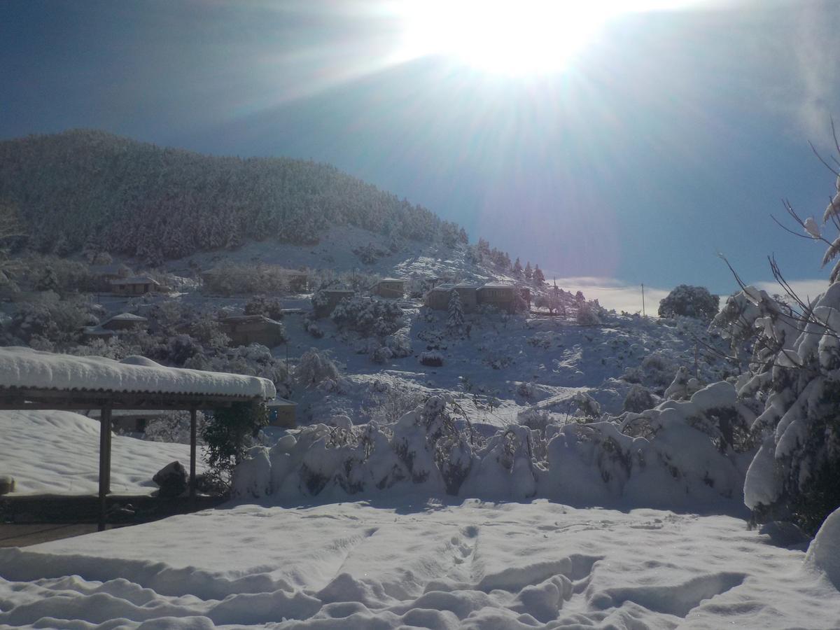 Enoikiazomena Petropoulos Apart otel Ano Lousoi Dış mekan fotoğraf